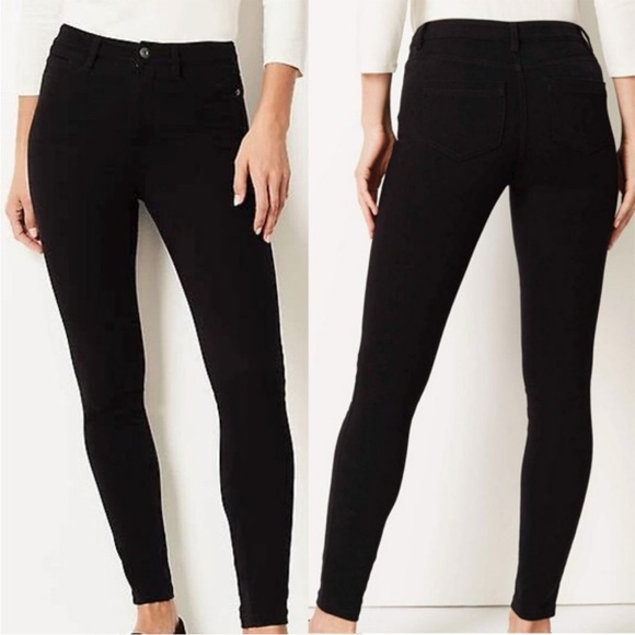 J. Jill Premium Flex High Rise Denim Legging Size 4 - Picture 6 of 10